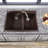 Plymouth 33'' L Double Bowl Granite Kitchen Sink-18388707