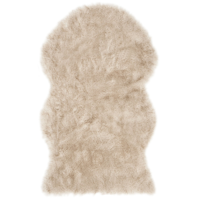 Tapis beige light Taneytown, Rectangulaire 3 pi x 5 pi