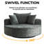 Fauteuil pivotant à 360 degrés Chenille-629688886