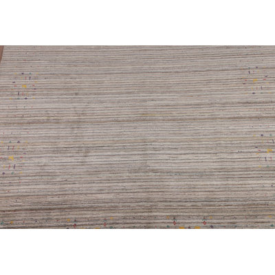 Tapis terre Gabbeh 8 x 8