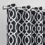 Panneau de rideau 84 "Trellis Black Out-1144193469-1144193471