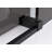 Equinox 56 - 60 in. x 78 in. Fully Frameless Gray Tinted Sliding Shower Door-89474778