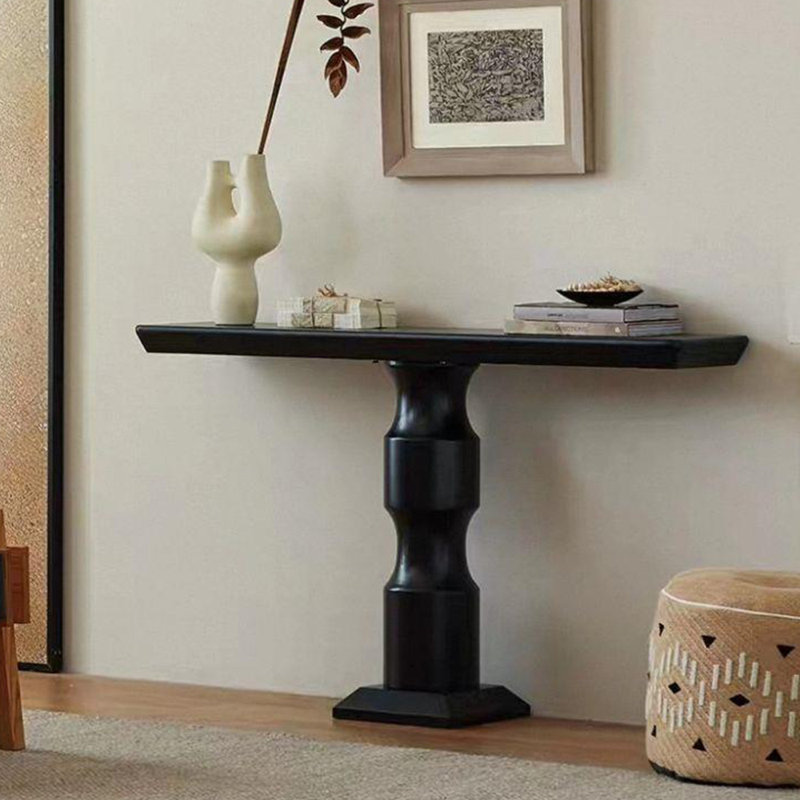 Italian style minimalist console table, 31.5" H x 59" W x 11.8" D