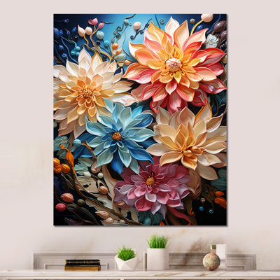 " Japan Flowers Kimono Kaleidoscope I "