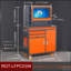 Super large industrial computer cabinet can be used in auto repair workshops and other studios that need computers