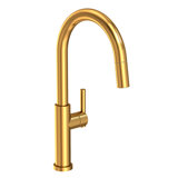 East Linear Pull Down Single Handle Kitchen Faucet