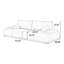 Coussin blanc modulaire 100% polyester-549197799-549197804
