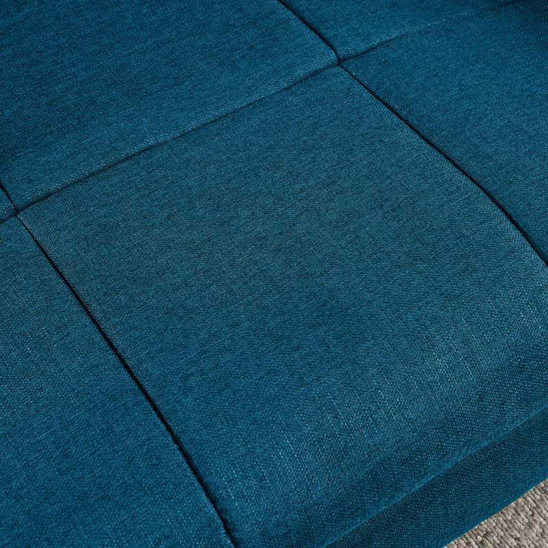 Chien confortable avec un tissu en lin bleu foncé de haute qualité, idéal pour les chiens de grande taille et surdimensionnés