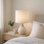 Lighting, 16"h, Table Lamp, Resin, Ivory / Cream Shade, Contemporary