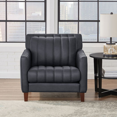 Chaise en cuir Darlena