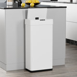 Motion Sensor Stainless Steel Trash Can, Automatic Garbage Bin