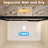 Matte Black Double Sliding Shower Door, 56-60 Inch W X 60 Inch H, 1/4 Inch Thick Tempered Glass With Explosion Proof Film, Stainless Steel Handle-122279815