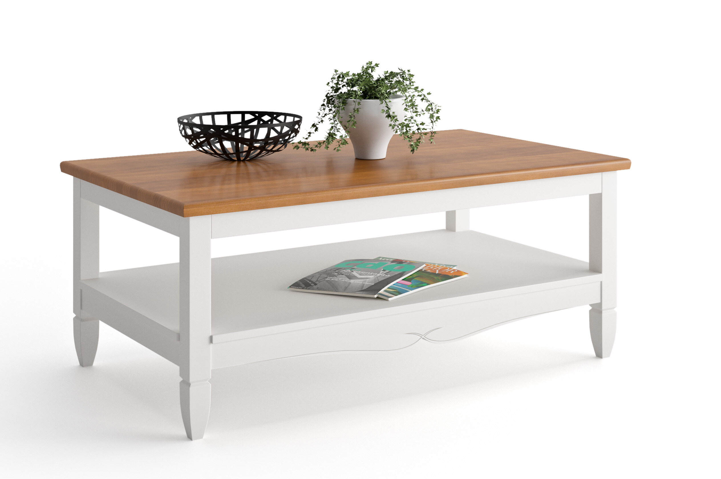 Wally Lift-Top Trunk Coffee Table With Storage