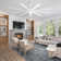 72" Meadowlands 9 - Blade LED Standard Ceiling Fan with Remote Control and Light Kit Included