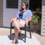 Fauteuil de patio empilable Beam-130419857