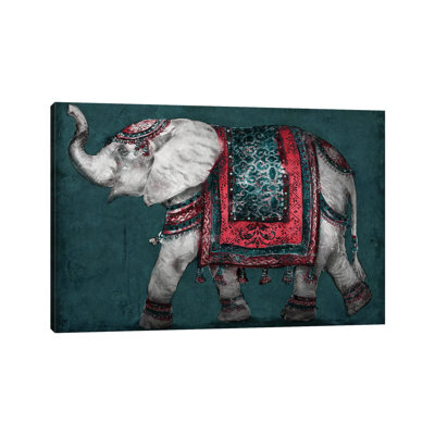 Éléphant Regal par Patricia Pinto-impression d’art graphique