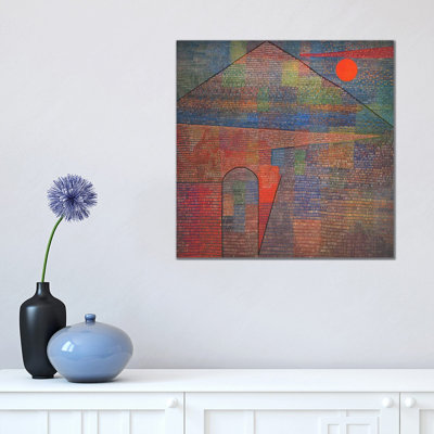 Ad Parnassum by Paul Klee - 1 Piece Wrapped Canvas Wall Art