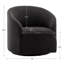 Fauteuil demi-tonneau pivotant de 32 po Charlisse-1213159603