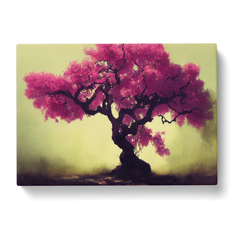 Charming Blossom Tree - Wrapped Canvas, 40cm H x 60cm W x 3cm D