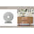 Lonaravale Decorative Sculpture with Circular Design in Stone Aluminum MDF and Marble Featuring Abstract Artistic Silhouette and Freestanding Form for Contemporary Accent Display