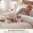 Bedsure Luxury Soft 100% Cotton Waffle Weave Plaid Duvet Cover-926978677-885663549