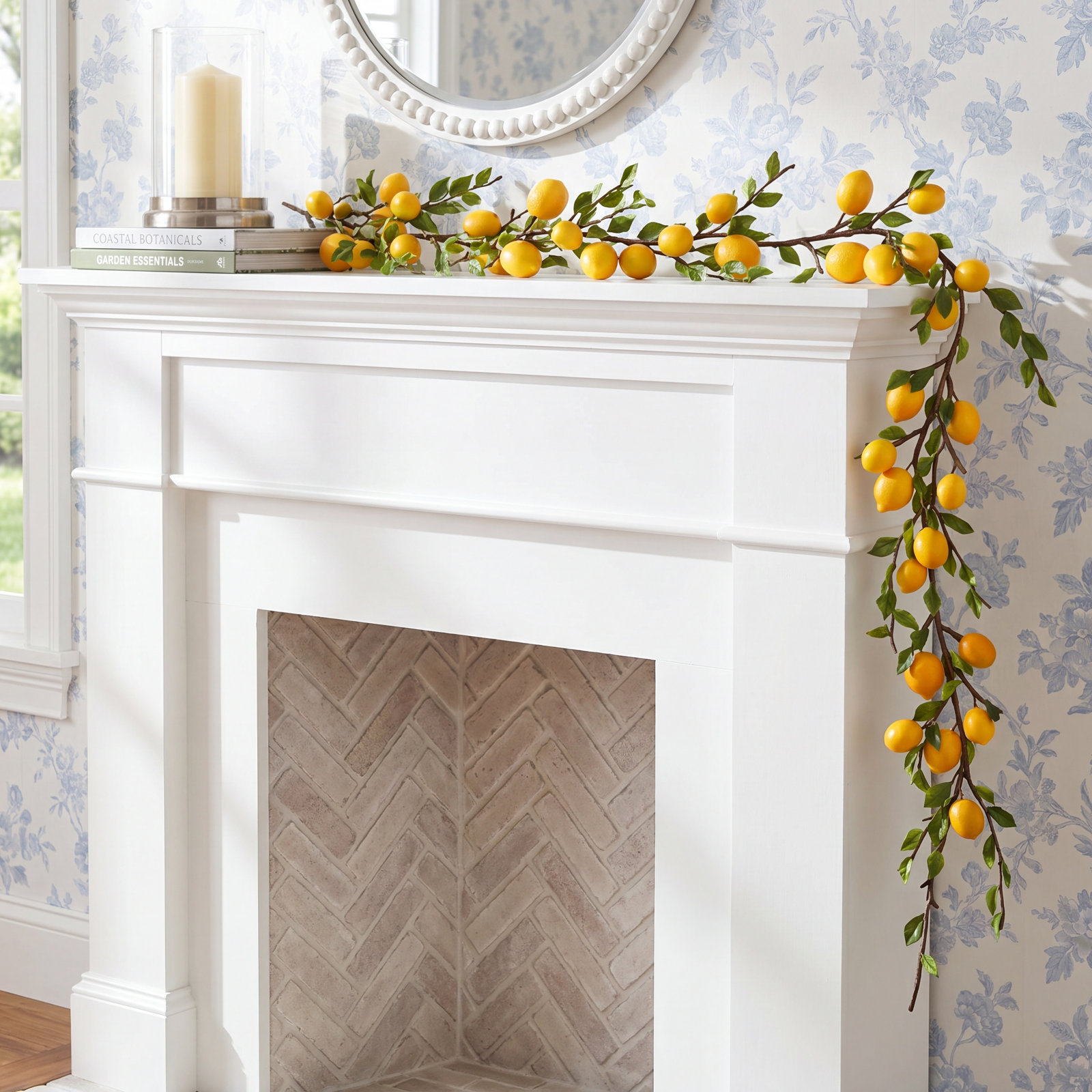 60'' in. Faux Lemon Garland