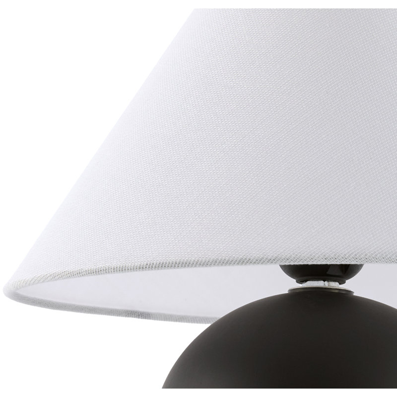 Lampe de table Gutzman, Noir, Classic Empire