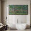 «Rustic Countryside Vibrant Impressionist Forest», impression sur toile encadrée-98042373-111568133