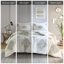 Ensemble d'édredon en chenille en mélange de coton pour lit double / grand 3 pièces