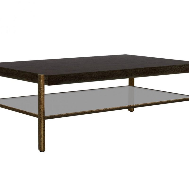 Hartley Coffee Table, Warm Dark Oak