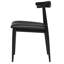 Chaise d'appoint en cuir Hasbrouck-66320227