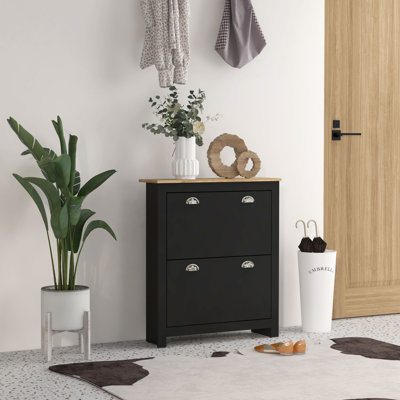 12 Pair Shoe Storage Cabinet