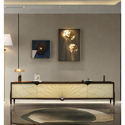 Crédence de rangement l 86,61 po Italian Minimalist