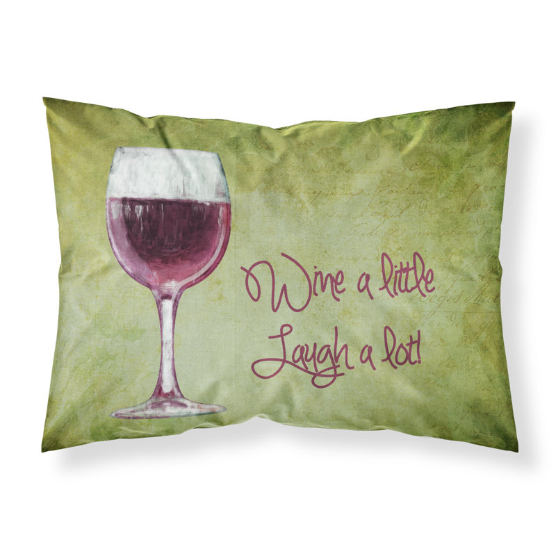 Taie d’oreiller à vin un peu de rire à l’humidité