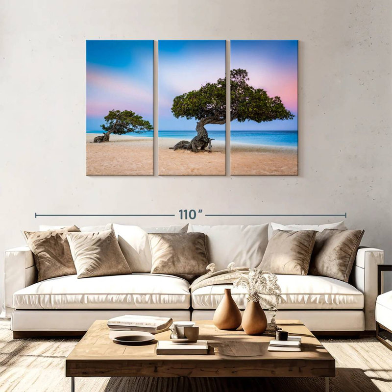 Harnek Divi Divi Trees, 48" H x 74" W