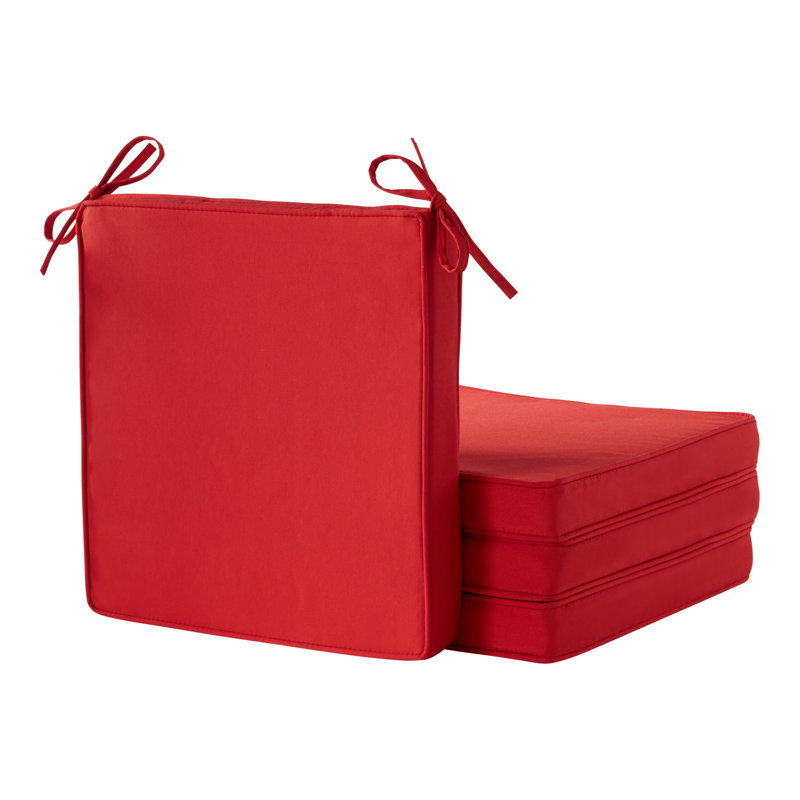 Outdoor Dining Chair Seat Pad, Salsa