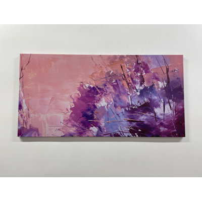Modern Acrylic Print Abstract Wall Decor on Canvas for a Contemporary Aesthetic