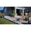 Boyter 150cm Long Reclining Teak Single Chaise
