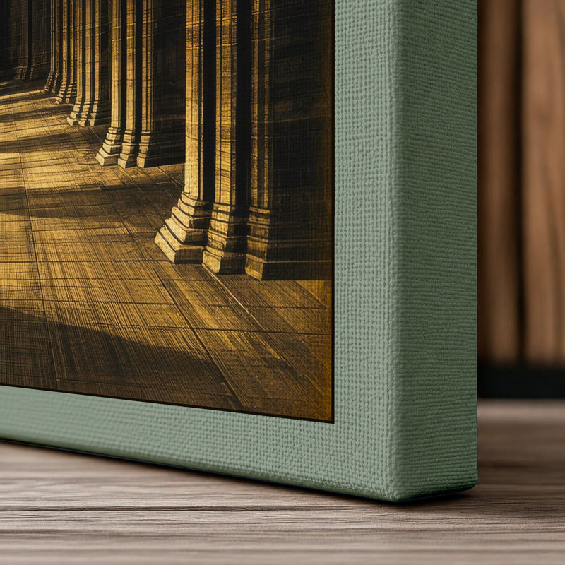 Print, 24x16 - 61.0 x 40.6 cm, Sage Border