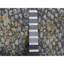 Tapis de couloir gris en laine et en soie noué à la main 3 pi x 8 pi F5974E819EB544D89CA8C419DB608B20