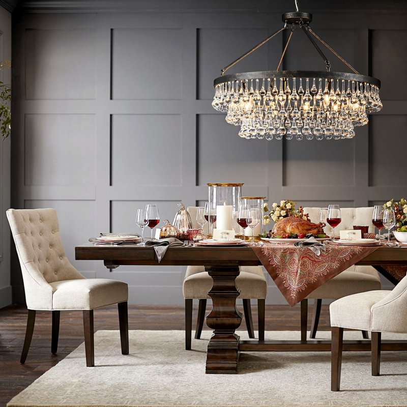 Alissya 10 - Light Dimmable Tiered Chandelier