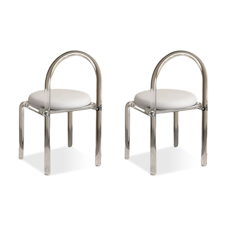 Ensemble de 2 chaises d'appoint Modern Modern
