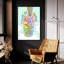  «Color Me Happy» par Club Daydream, art mural en verre acrylique, 24 po x 36 po-1582604317