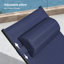 Chaise longue inclinable 71 po avec table 71 po-151149060