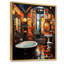 Lilamae Bathroom Art Deco Glam - Impression sur toile encadrée pour salle de bain-472326038-472326045