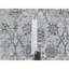 Tapis de couloir oriental 2 pi 7 po x 27 pi 7 po en laine et soie ivoire Tebraz