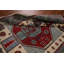Tapis décoratif fait à la main Kazak 4 x 6