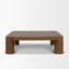 Table basse carrée en bois récupéré Hewitt