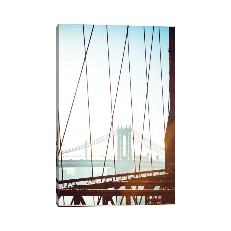 NYC Stroll II by Sonja Quintero - Wrapped Canvas Print, 20.32 cm H x 30.48 cm W