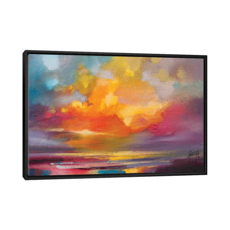 Coucher de soleil par Scott Naismith - Giclée sur toile tendue avec châssis, H 32 po x l 48 po x P 1,5 po